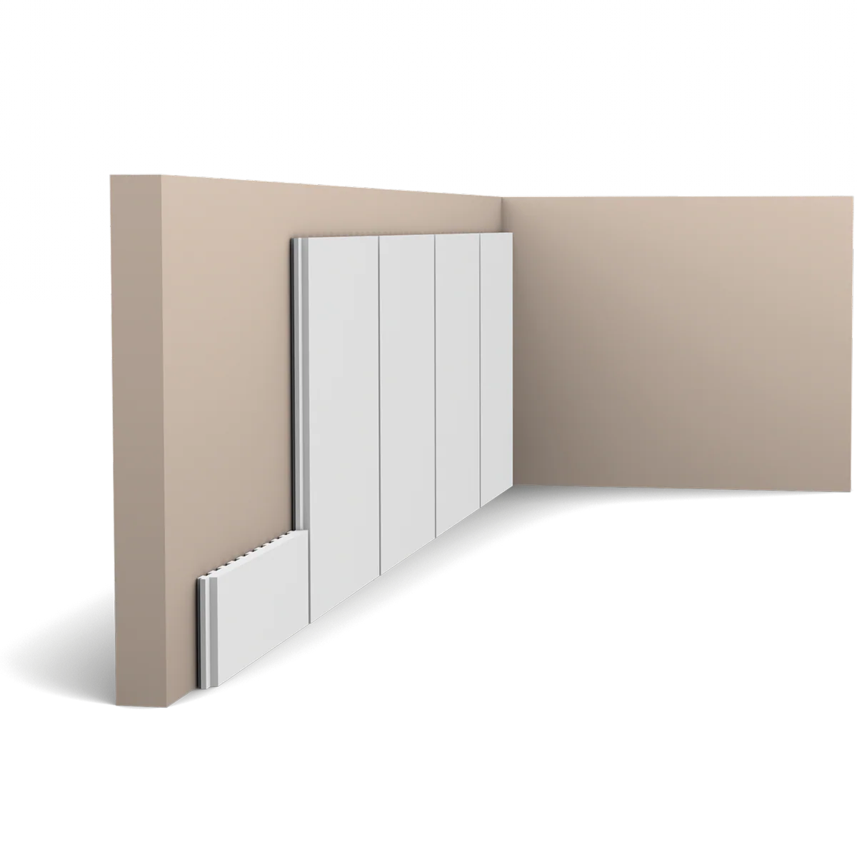PX147 Panneau Revêtement Mural Soubassement – 200x16,9x0,9cm (L x l x h) Orac Decor - Image 5