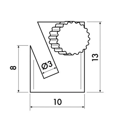 Pack de 5 crochets tableau réglables à vis 5 kg 2 mm - Accessoire Cimaise Artiteq - Image 6