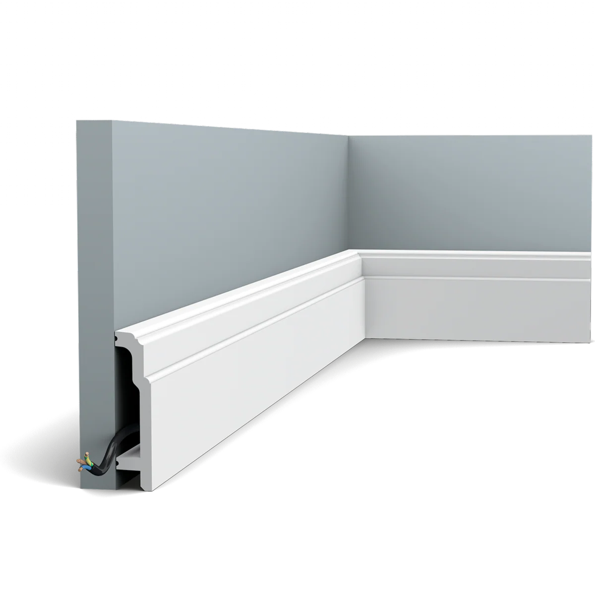 SX155 Plinthe Orac Decor - 11x2,5x200cm (h x p x L) - plinthe décorative polymère - Image 4